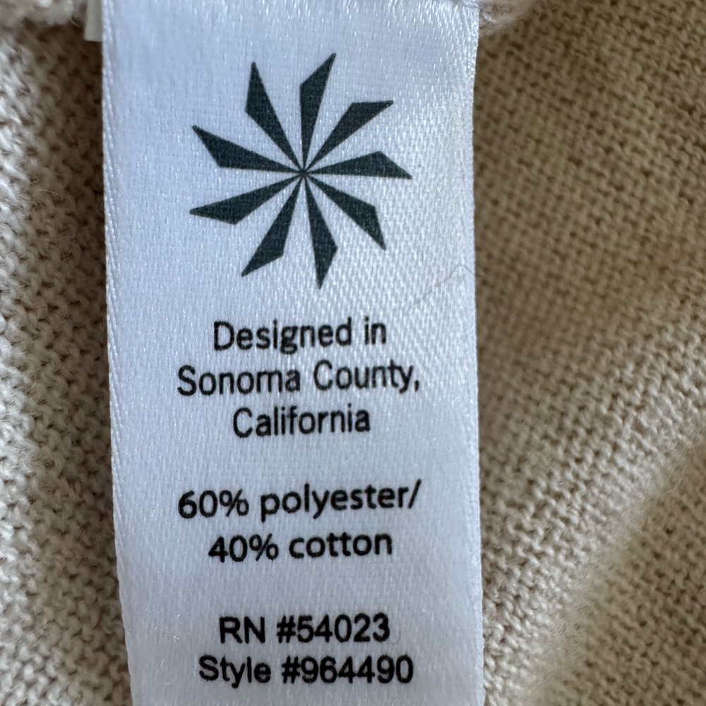 Athleta Beige Long Sleeve Dress - Picture 7 of 7